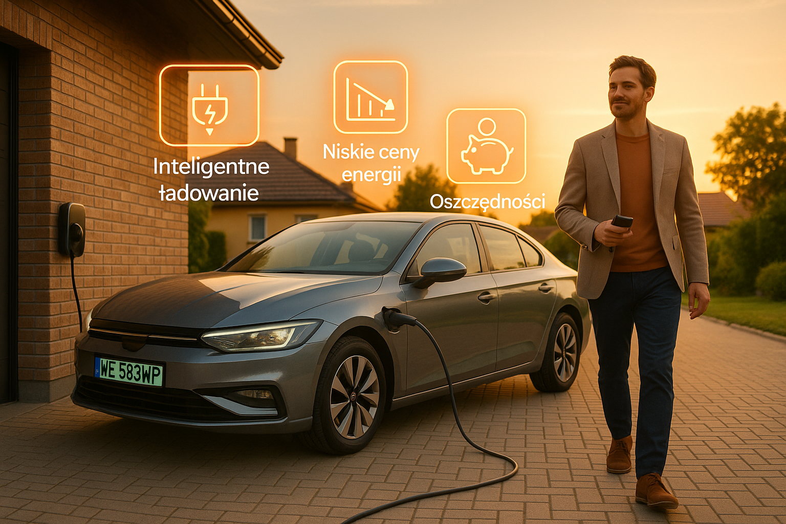 Inteligentne ładowanie pojazdu elektrycznego